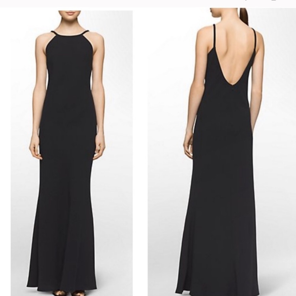 Calvin Klein gown